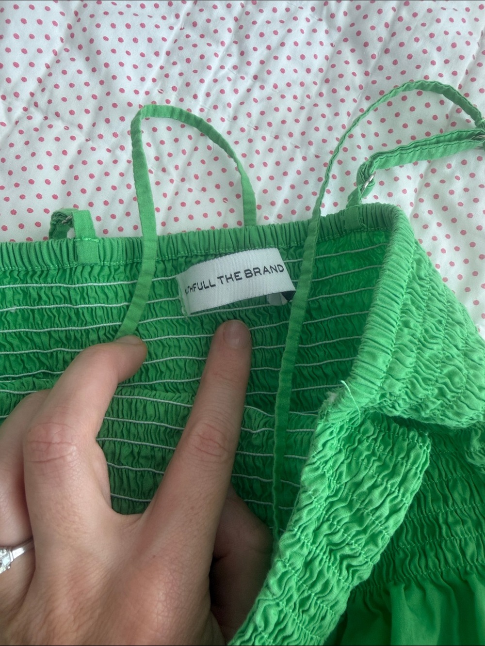 Faithfull the Brand Green Maxi Dress - Picture 5 of 6